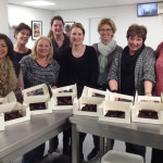 groepsfoto chocolade